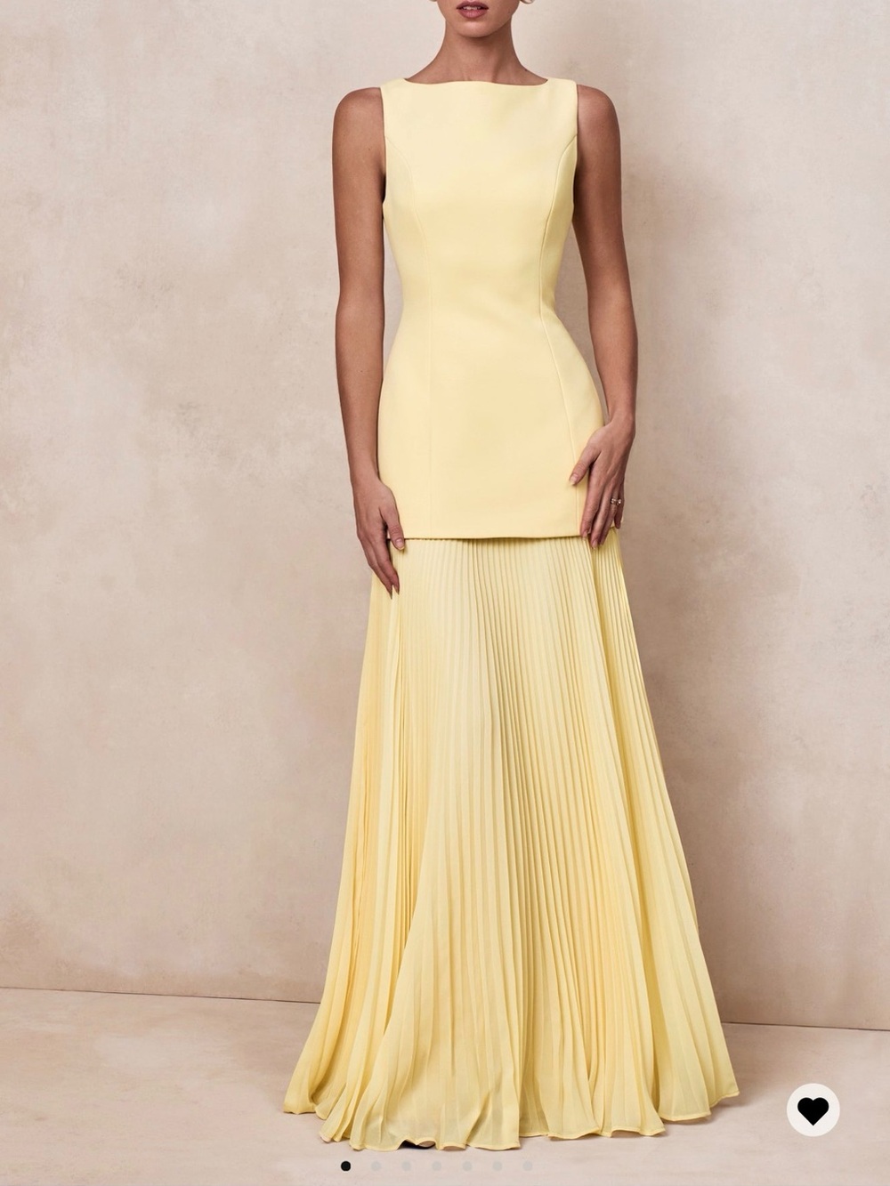 Elegant Lemon Dress - Women